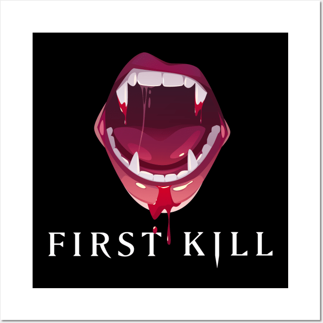 First Kill Netflix Lesbian Series Wall Art by MairlaStore